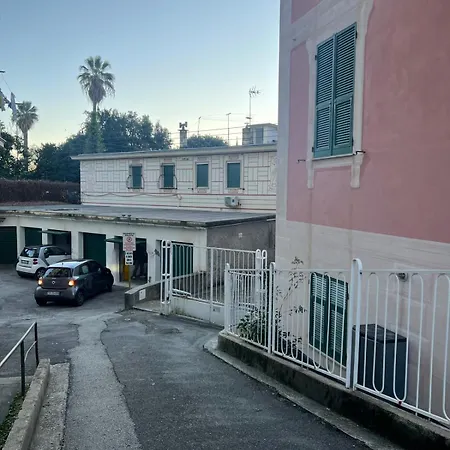 아파트 Welcome Riviera-residenza Il Glicine 5-posto Auto Privato Riservato-20metri Dal Mare-wifi 라팔로