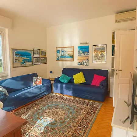 Apartment Welcome Riviera-residenza Il Glicine 5-posto Auto Privato Riservato-20metri Dal Mare-wifi Rapallo