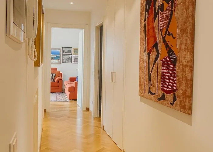 Welcome Riviera-residenza Il Glicine 5-posto Auto Privato Riservato-20metri Dal Mare-wifi Apartmán Rapallo