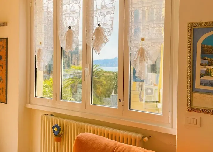 Welcome Riviera-residenza Il Glicine 5-posto Auto Privato Riservato-20metri Dal Mare-wifi 公寓