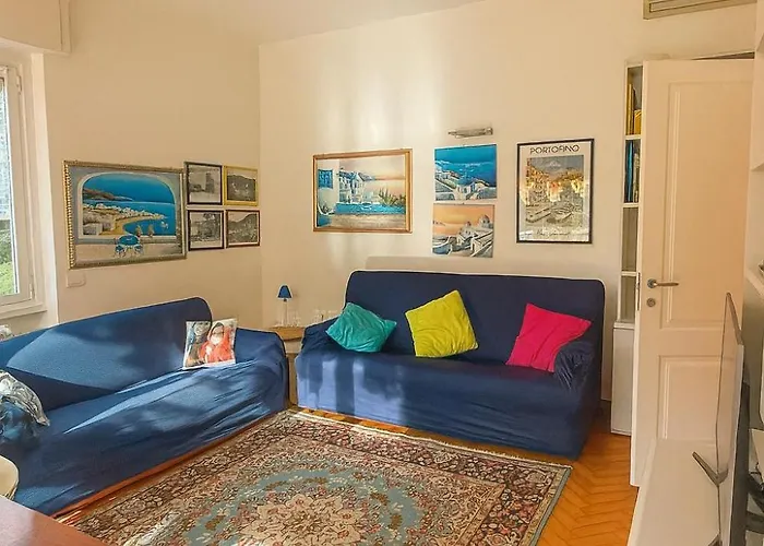 Apartman Welcome Riviera-residenza Il Glicine 5-posto Auto Privato Riservato-20metri Dal Mare-wifi Rapallo